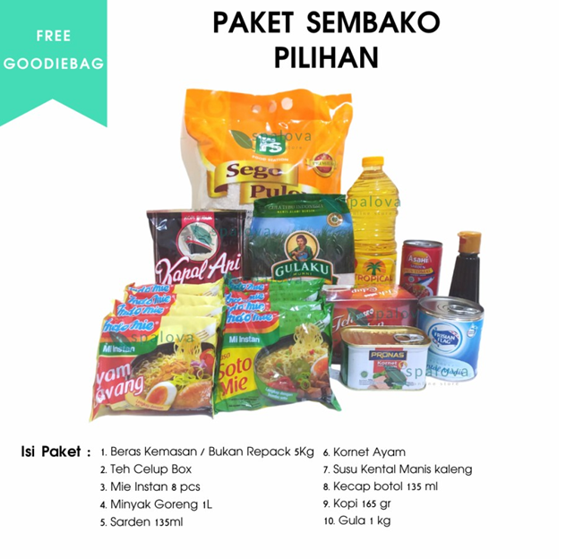 paket sembako bansos lengkap